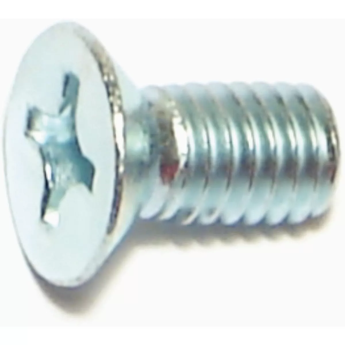 Midwest Fastener 6mm-1.0 x 12mm Zinc Plated Class 4.8 Steel Coarse Thread Phillips Flat Head Machine Screws (50 Ct.)-