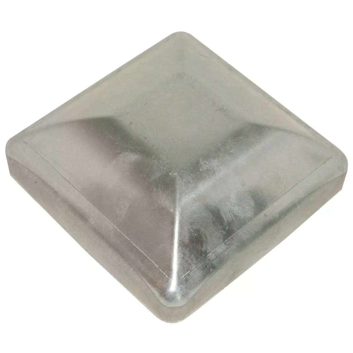 Hartford Standard 5 In. x 5 In. Galvanized Steel Press-On Post Cap