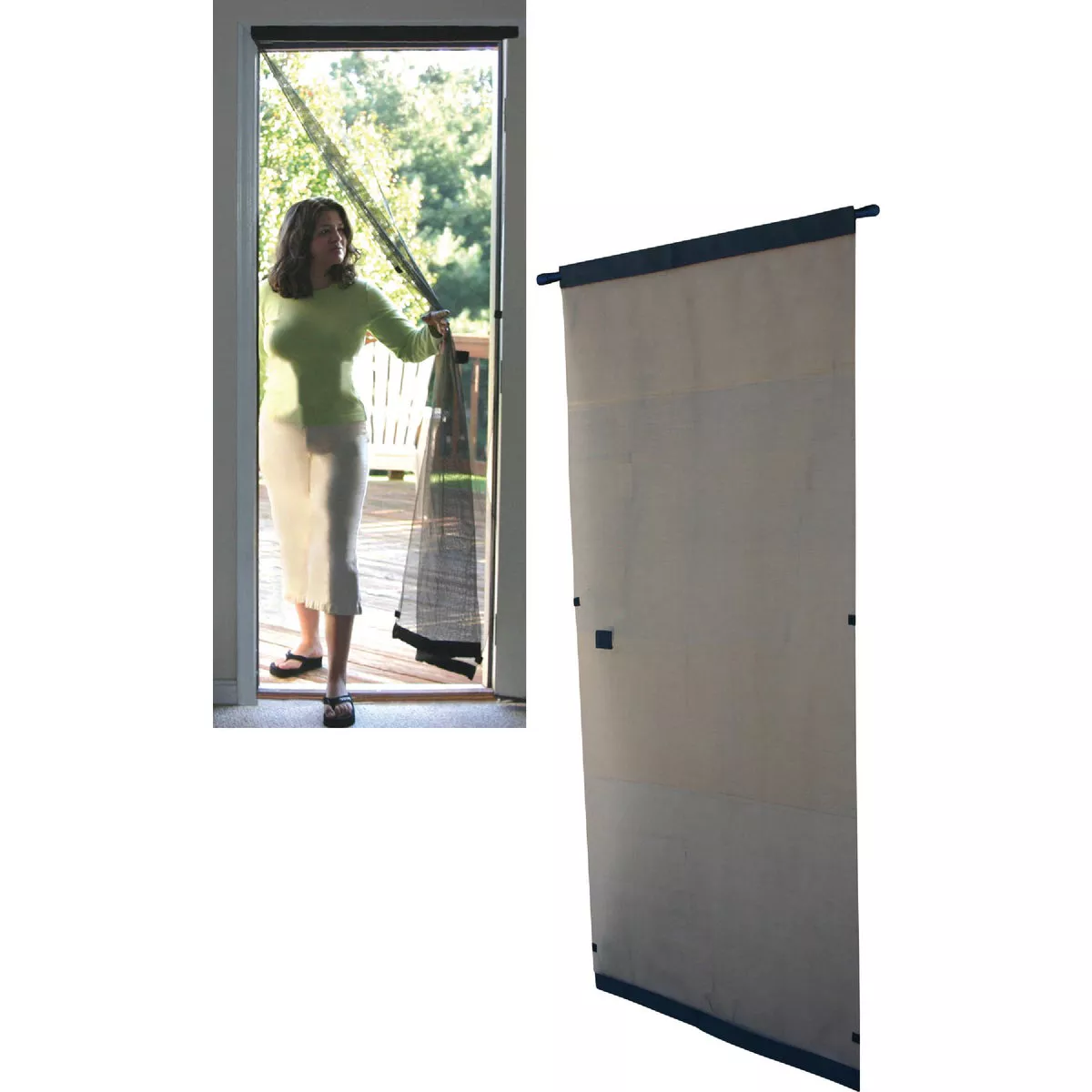 Snavely Kimberly Bay 37-1/2 In. W x 81 In. H Single Instant Door Screen