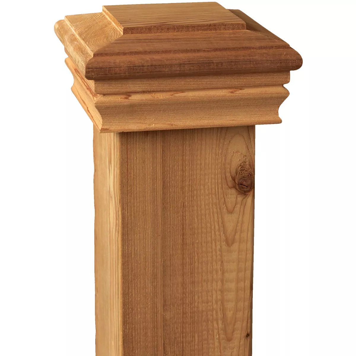 Deckorators 4 In. x 4 In. Cedar Press-On Post Cap - photo 2