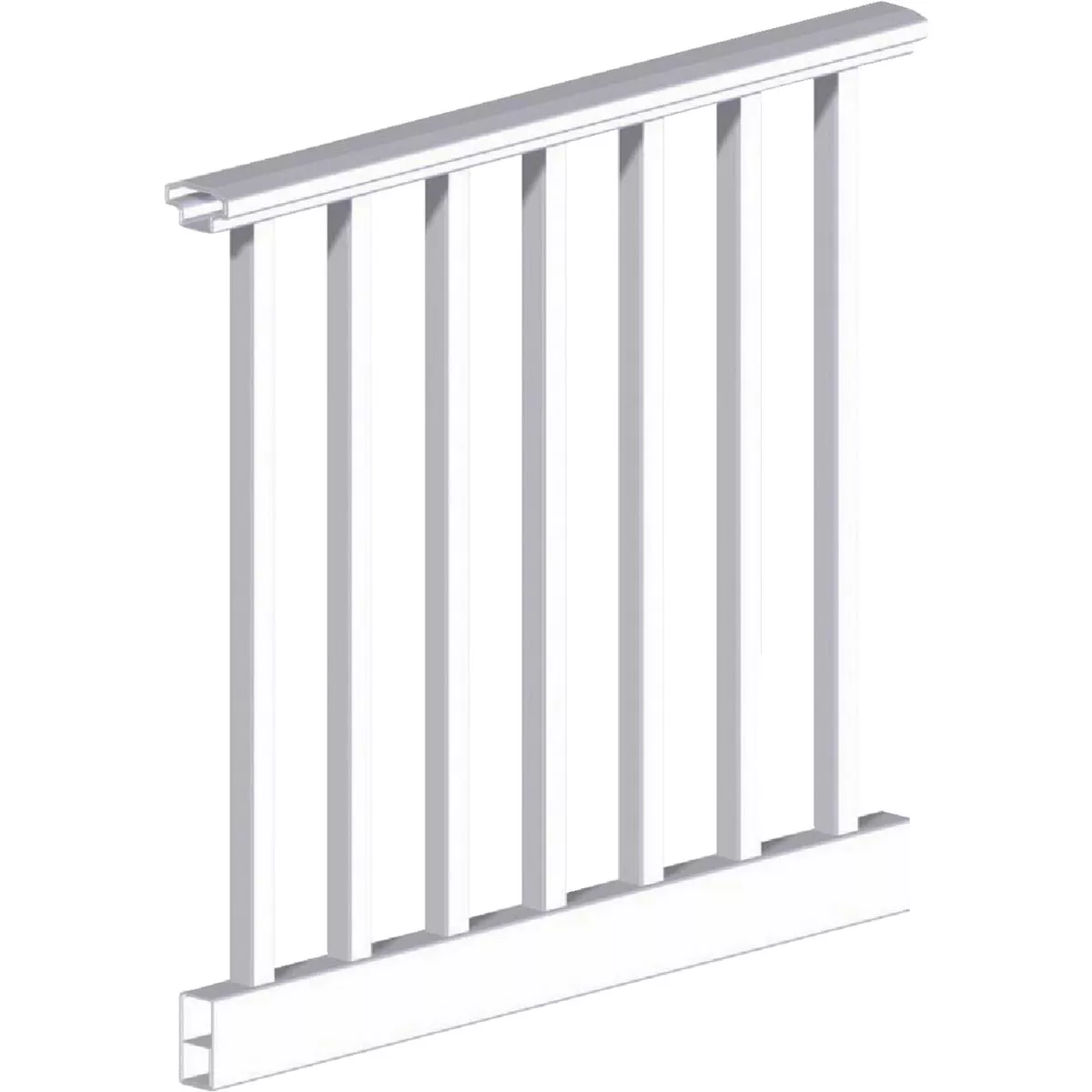 RDI 36 In. H. x 6 Ft. L. Vinyl Original Railing | Do it Best