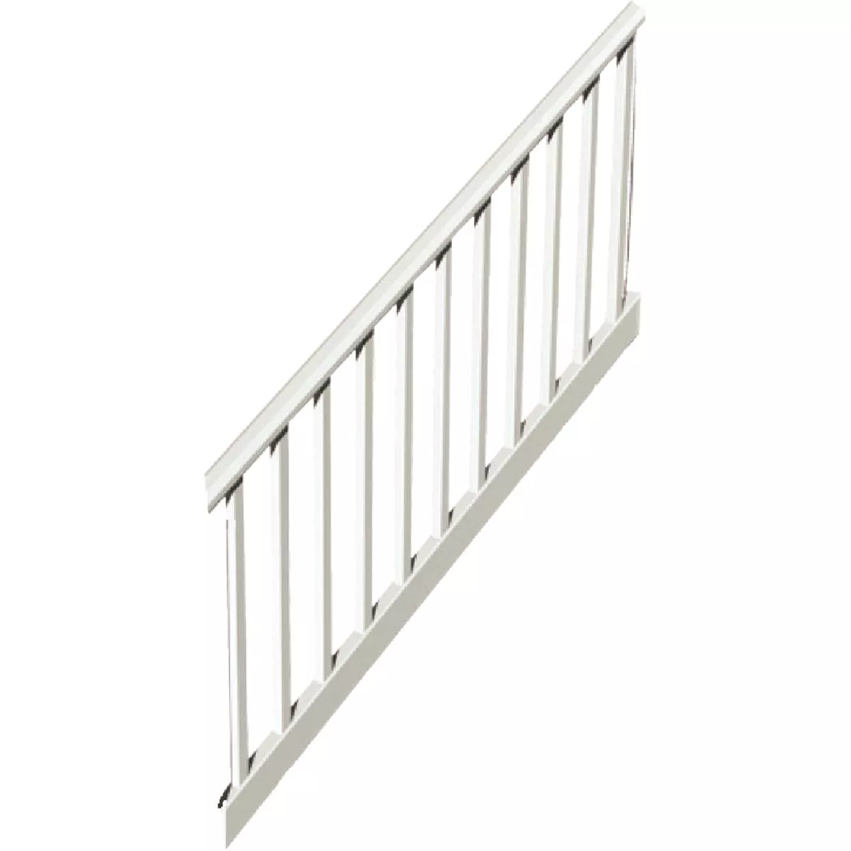 RDI Original 36 In. H. x 6 Ft. L. Vinyl T-Shape Stair Railing - photo 2