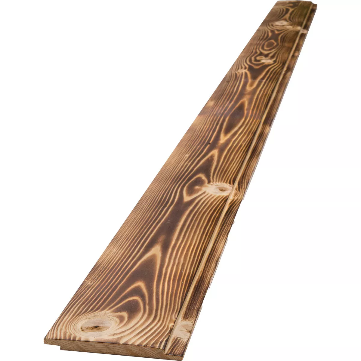 UFP-Edge 6 In. W x 8 Ft. L x 1 In. Thick Charred Wood Shiplap Board (12.33 Sq. Ft./4-Pack) - photo 2