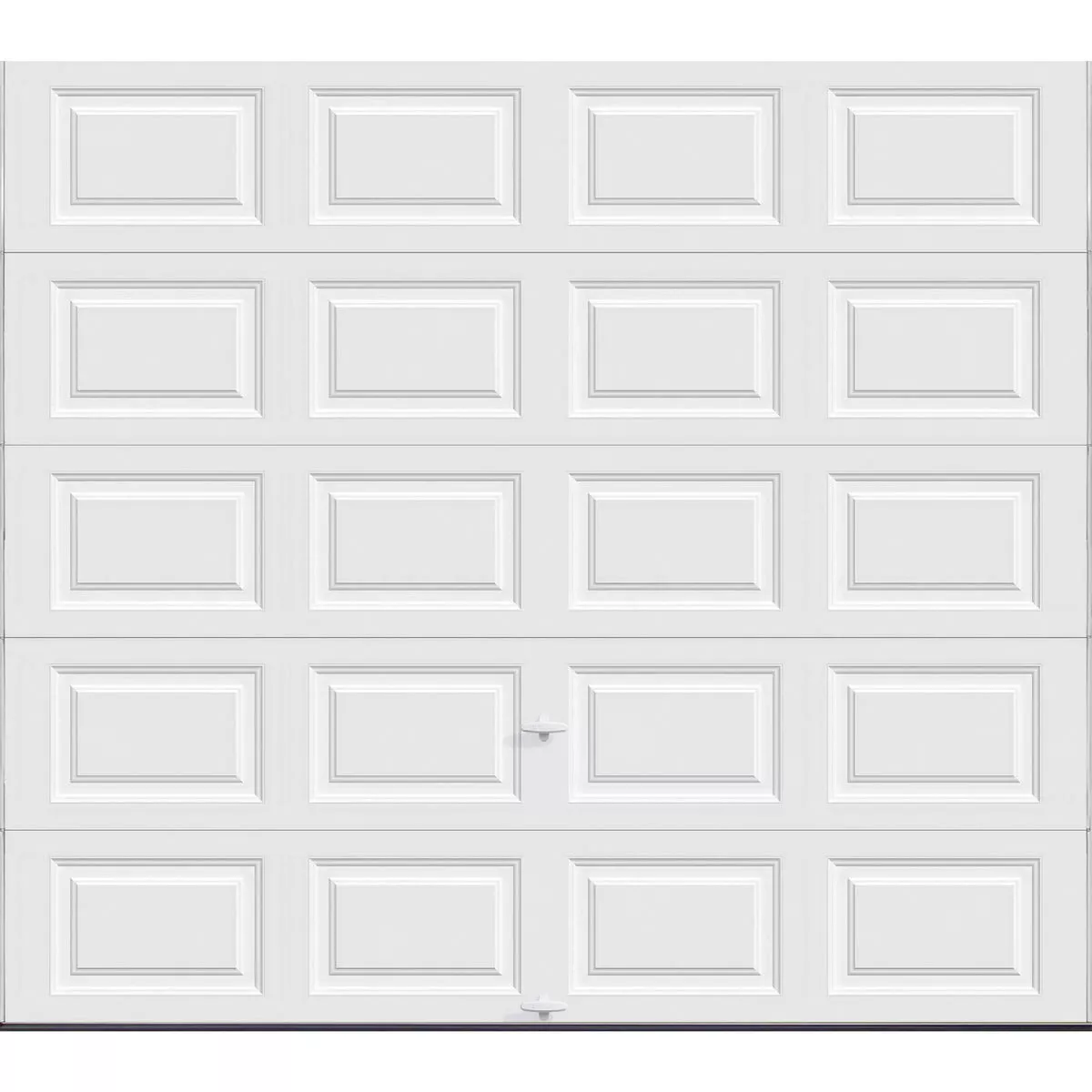 Holmes Gold Series 9 Ft. W x 8 Ft. H White Insulated Steel Garage Door w/EZ-Set Torsion Spring
