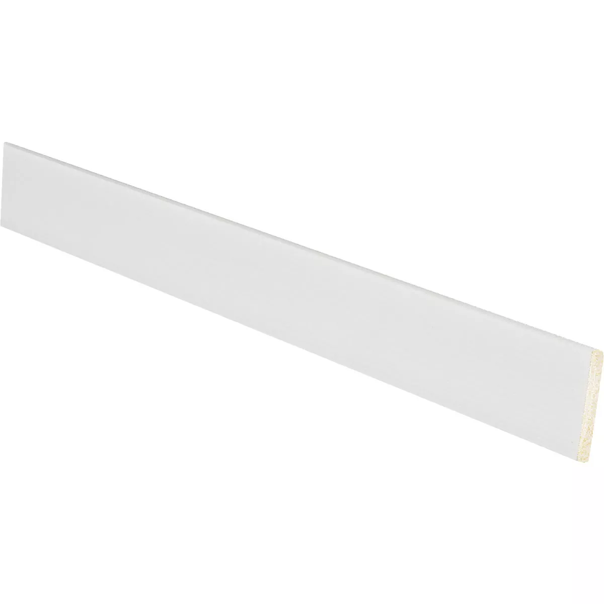 Inteplast Building Products 1/8 In. W. x 1-1/8 In. H. x 8 Ft. L. Crystal White Polystyrene Lattice Molding