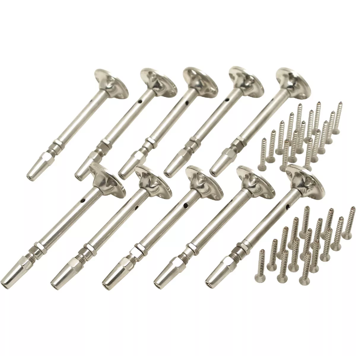 Atlantis Rail System RailEasy 5/32 In. Dia. Stainless Steel Cable Tensioner (10-Pack) - photo 4
