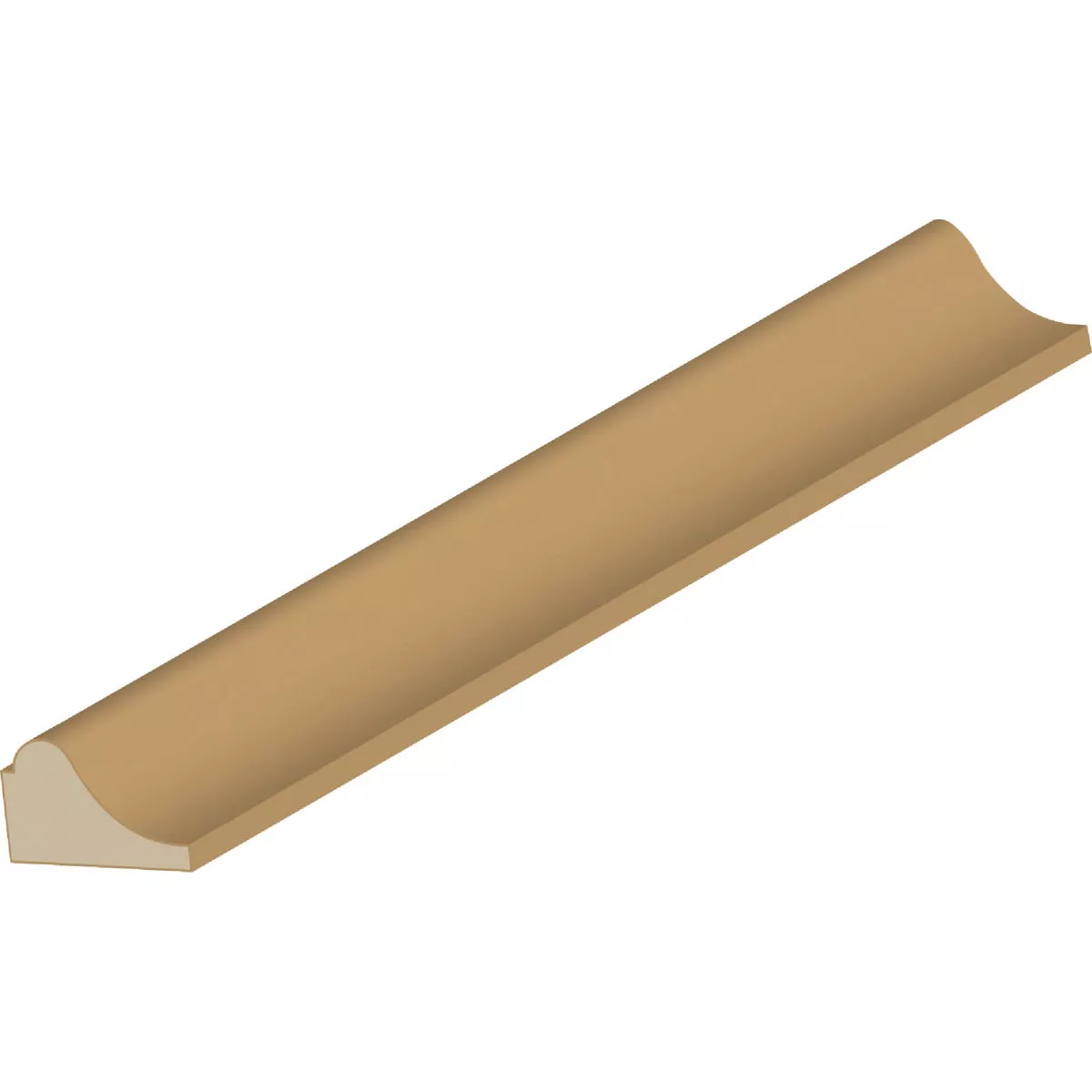 Cedar Creek WM167 11/16 In. x 1-1/8 In. x 8 Ft. Pine Base Molding Cap