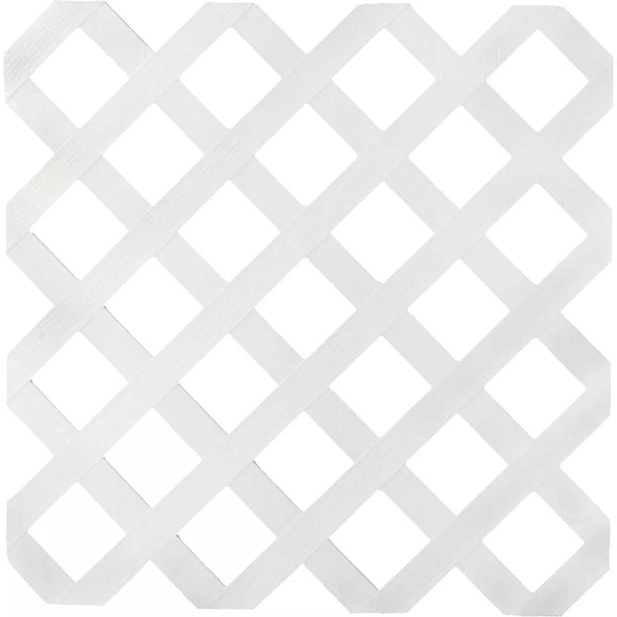 Deckorators 4 Ft. W x 8 Ft. L x 1/8 In. Thick White Vinyl Lattice Panel