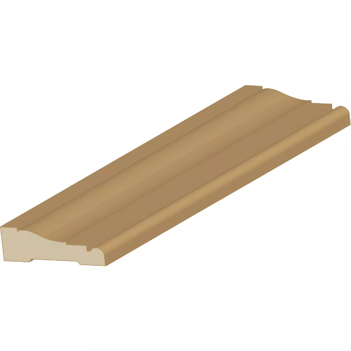 Cedar Creek WM376 11/16 In. W. x 2-1/4 In. H. x 7 Ft. L. Natural Solid Pine Colonial Casing Molding