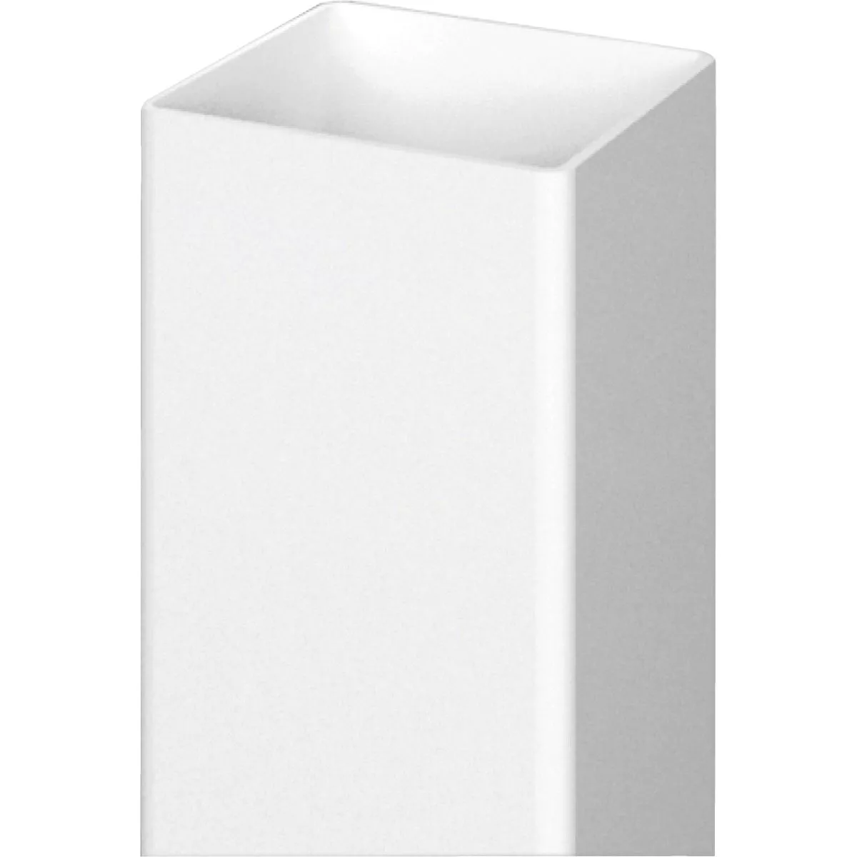 Outdoor Essentials 4 In. x 4 In. x 72 In. White Blank Vinyl Post - photo 3