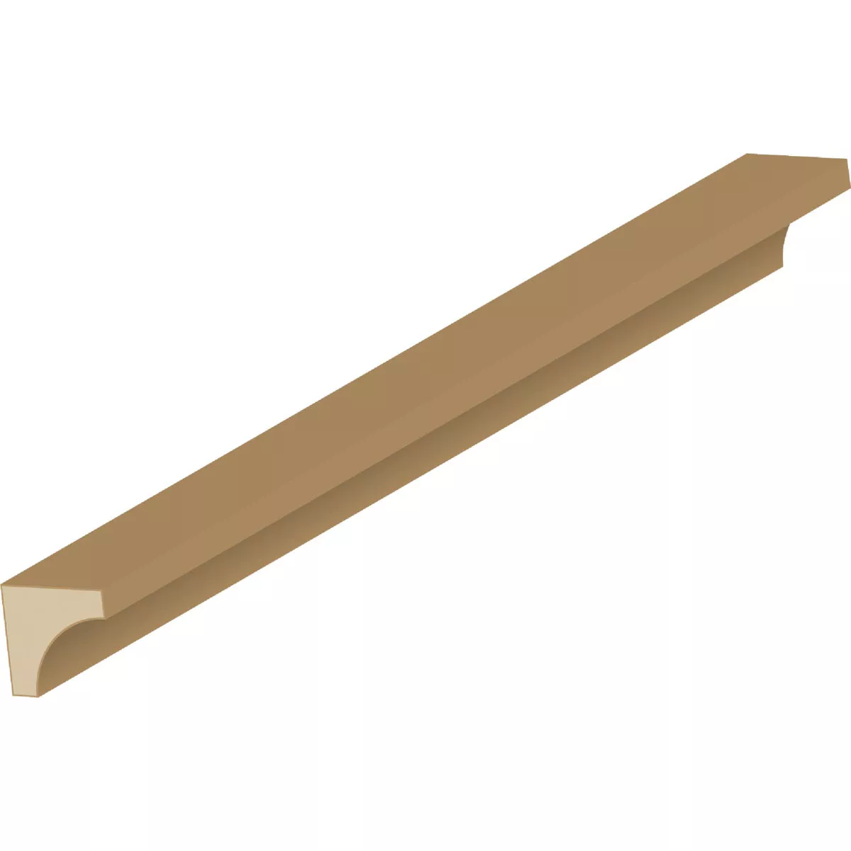 Cedar Creek WM100 11/16 In. x 11/16 In. x 8 Ft. Pine Cove Molding