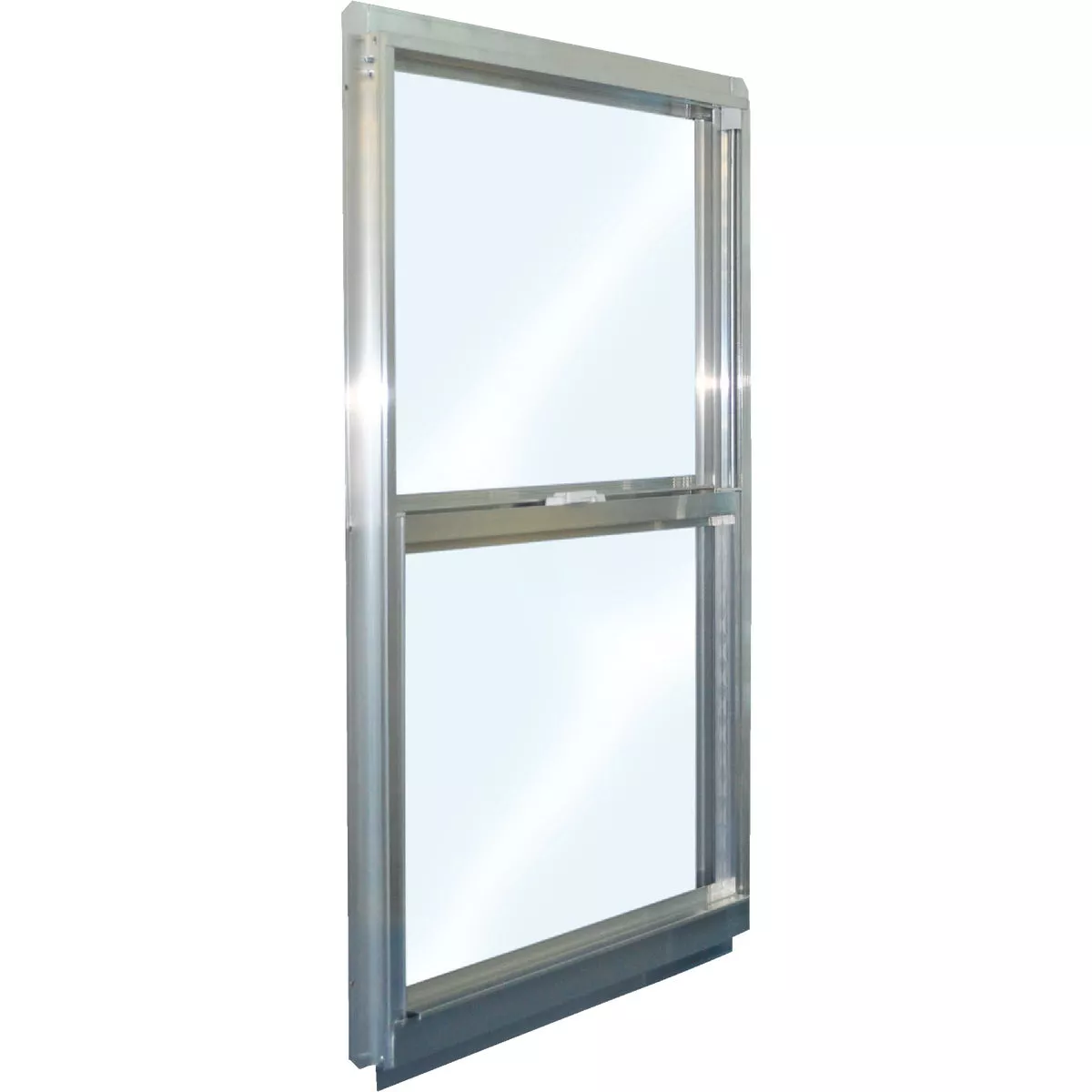 Croft Series 90 31 In. W. x 59 In. H. Mill Finish Aluminum Single Hung Window