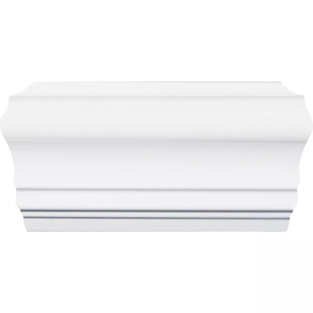 Inteplast Building Products 5/8 In. x 2-5/8 In. x 8 Ft. Crystal White Polystyrene Chair Rail Molding - photo 3