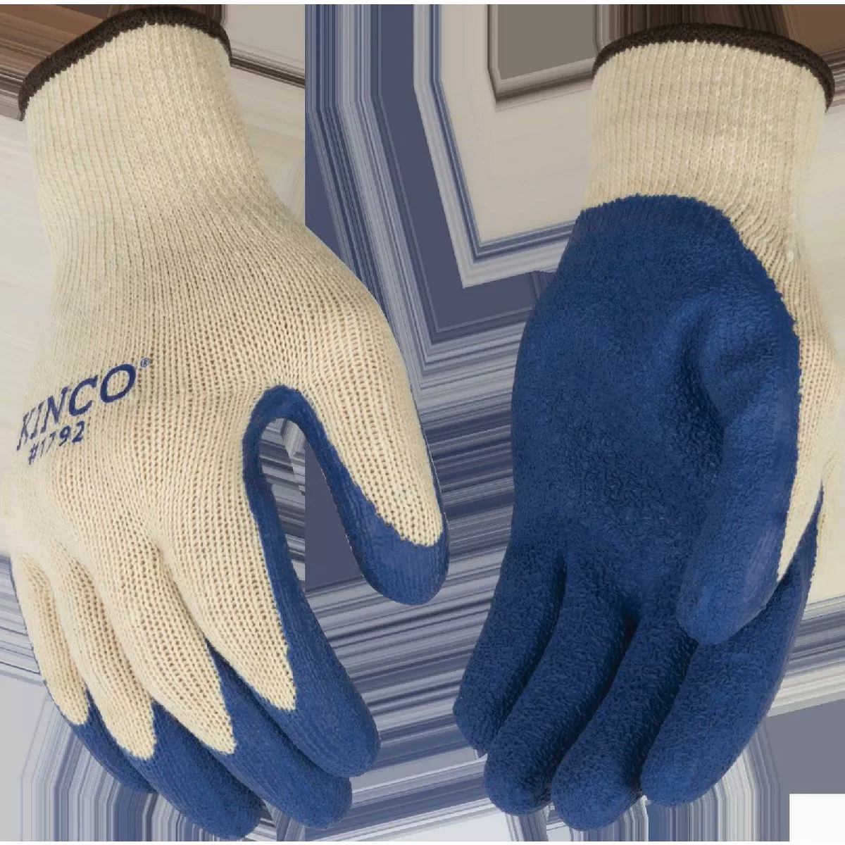 Kinco Men's XL Economy Knit Shell & Latex Palm Work Glove
