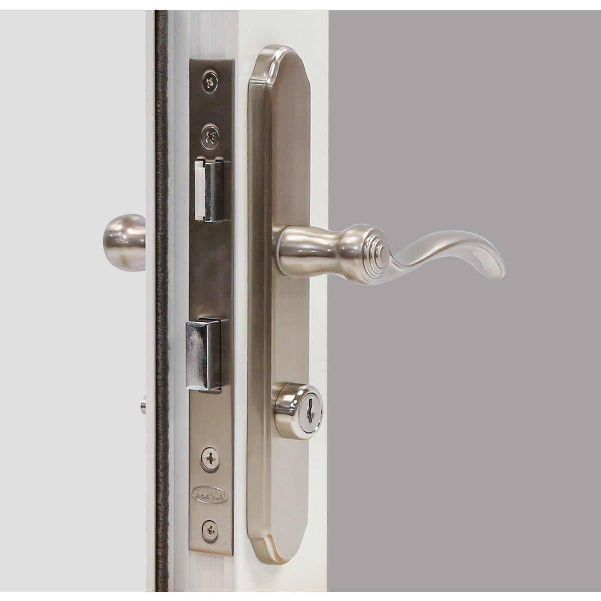 Larson Revere Nickel Storm Door Leverset | Do it Best