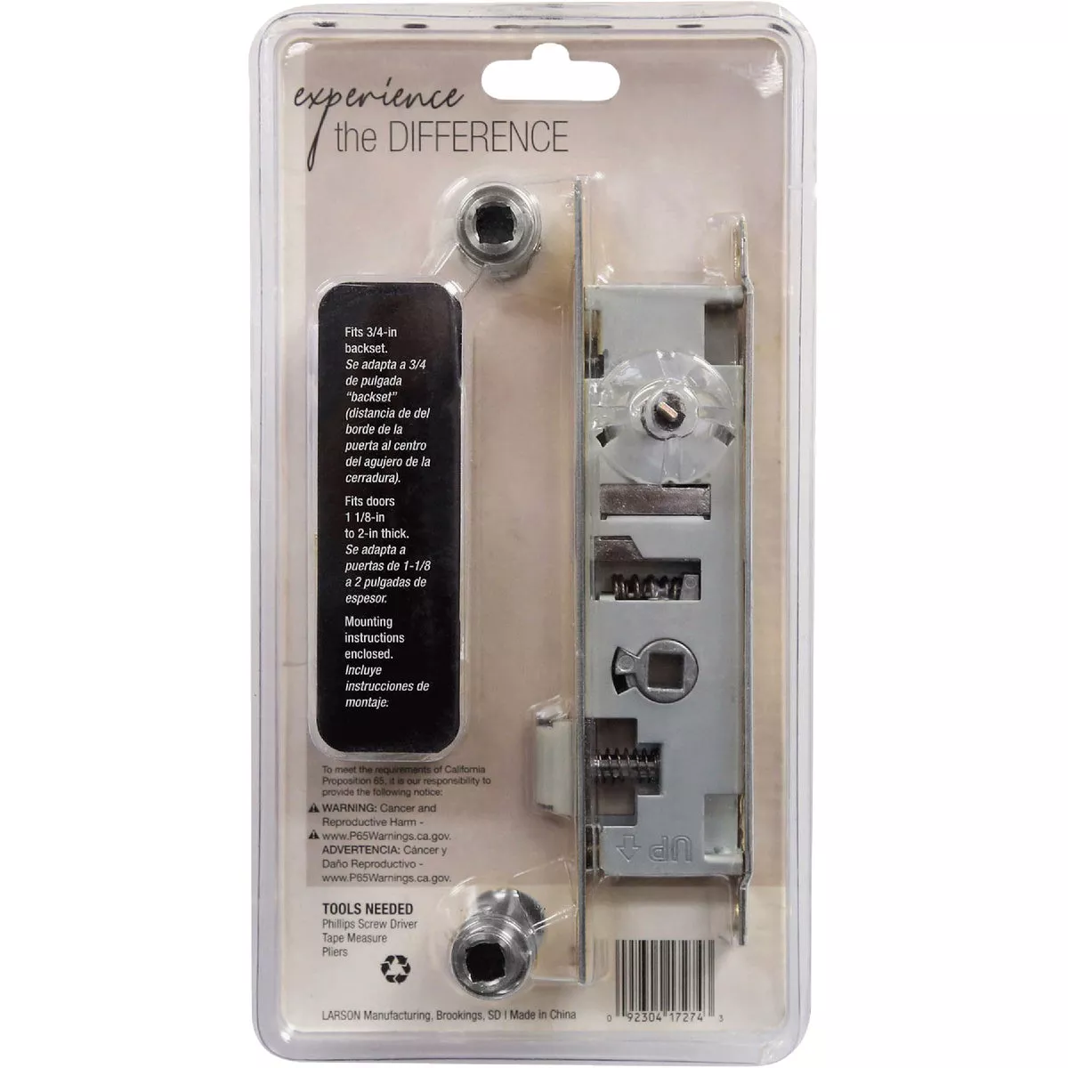Larson Revere Nickel Storm Door Leverset - photo 3