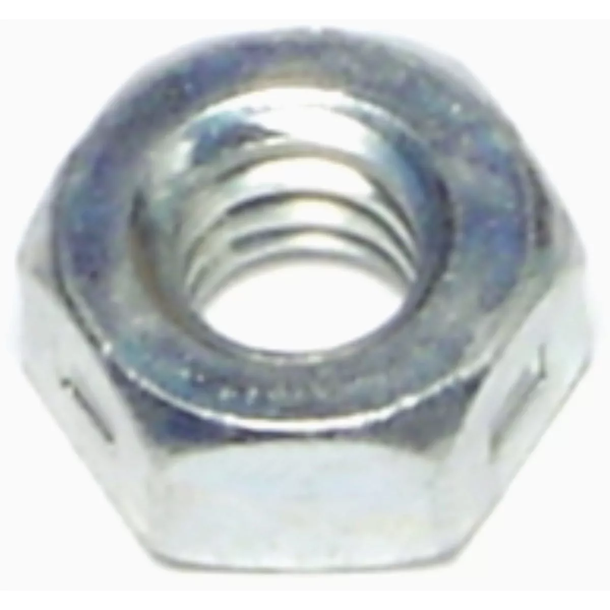 Midwest Fastener 1/4 In.-20 Zinc Plated Grade 2 Steel Coarse Thread Lock Nuts (25 Ct.)