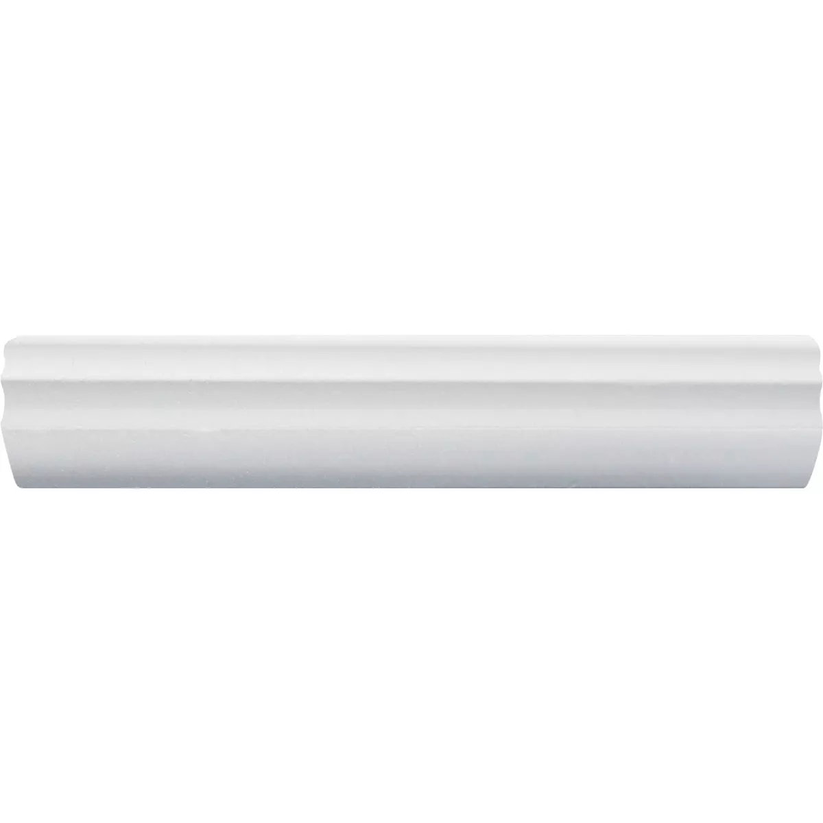 Inteplast Building Products 15/16 In. W. x 15/16 In. H. x 8 Ft. L. Crystal White Sculpted Outside Corner Molding - photo 3