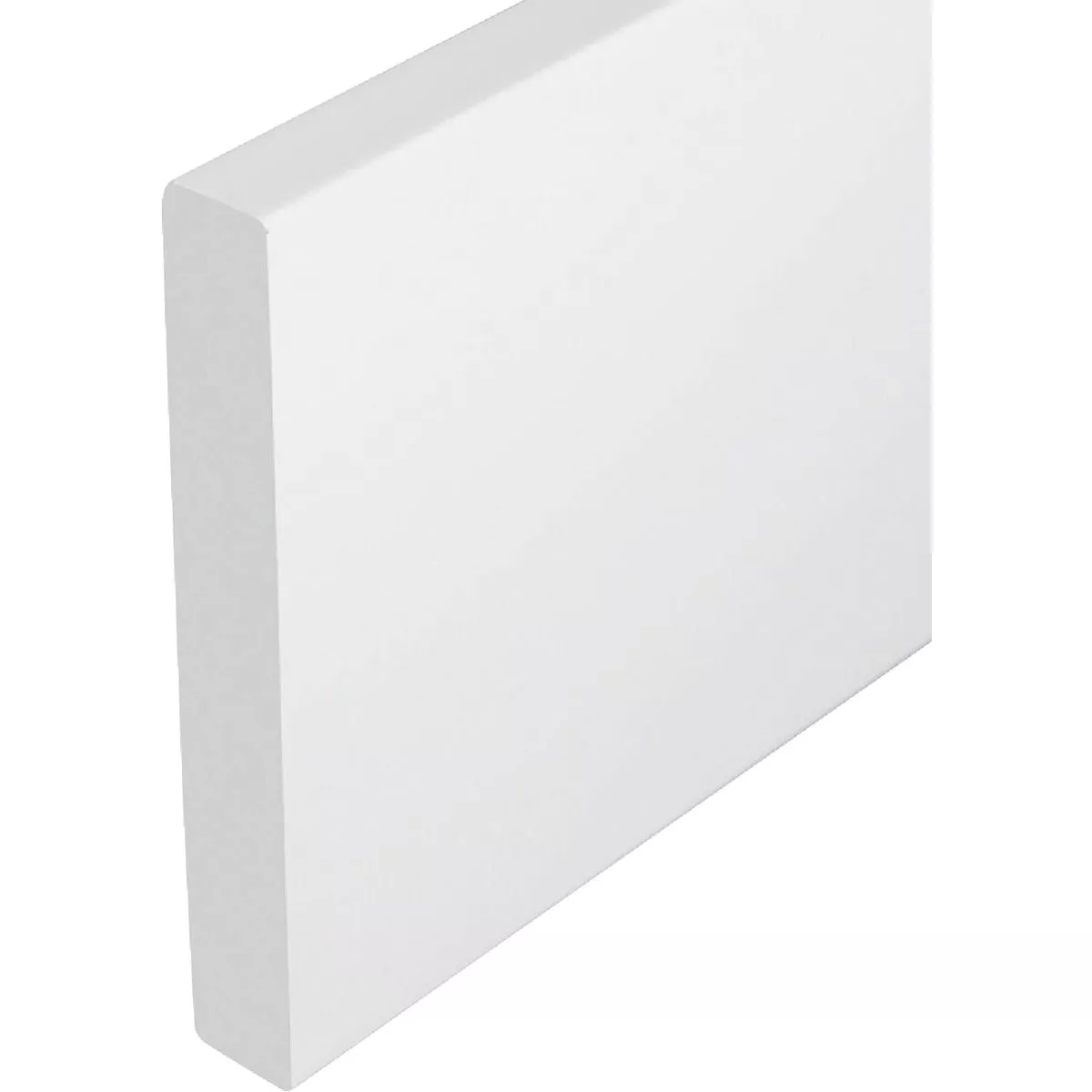 Westlake Royal Building Products 14/25 In. W. x 3-1/4 In. H. x 8 Ft. L. White Craftsman Base Molding
