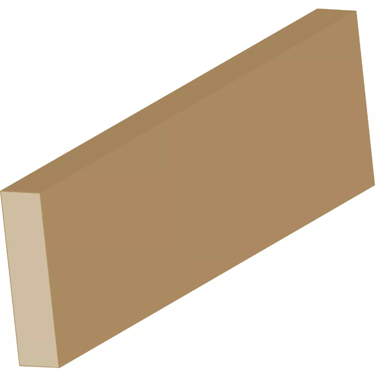 Cedar Creek LWM248 11/16 In. x 1-3/4 In. x 8 Ft. Solid Pine Screen Stock Flat Molding