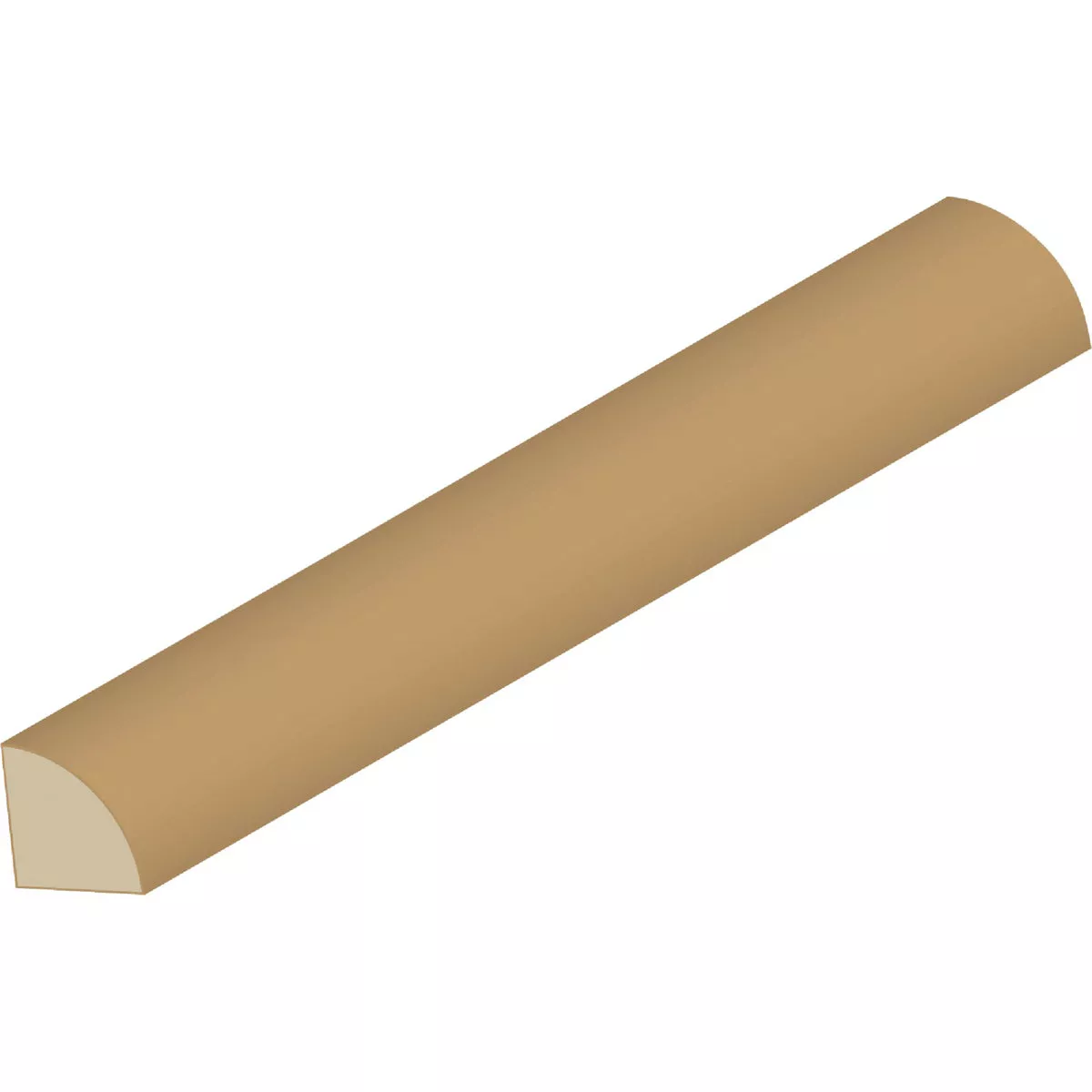 Cedar Creek WM108 1/2 In. W. x 1/2 In. H. x 96 In. L. Solid Pine Quarter Round Molding