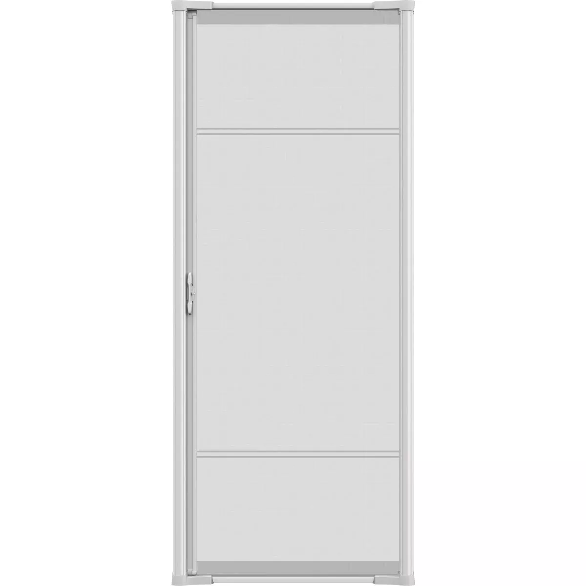 Larson Brisa 32 In. to 36 In. W x 80 In. to 81 In. H Single Door White Retractable Screen