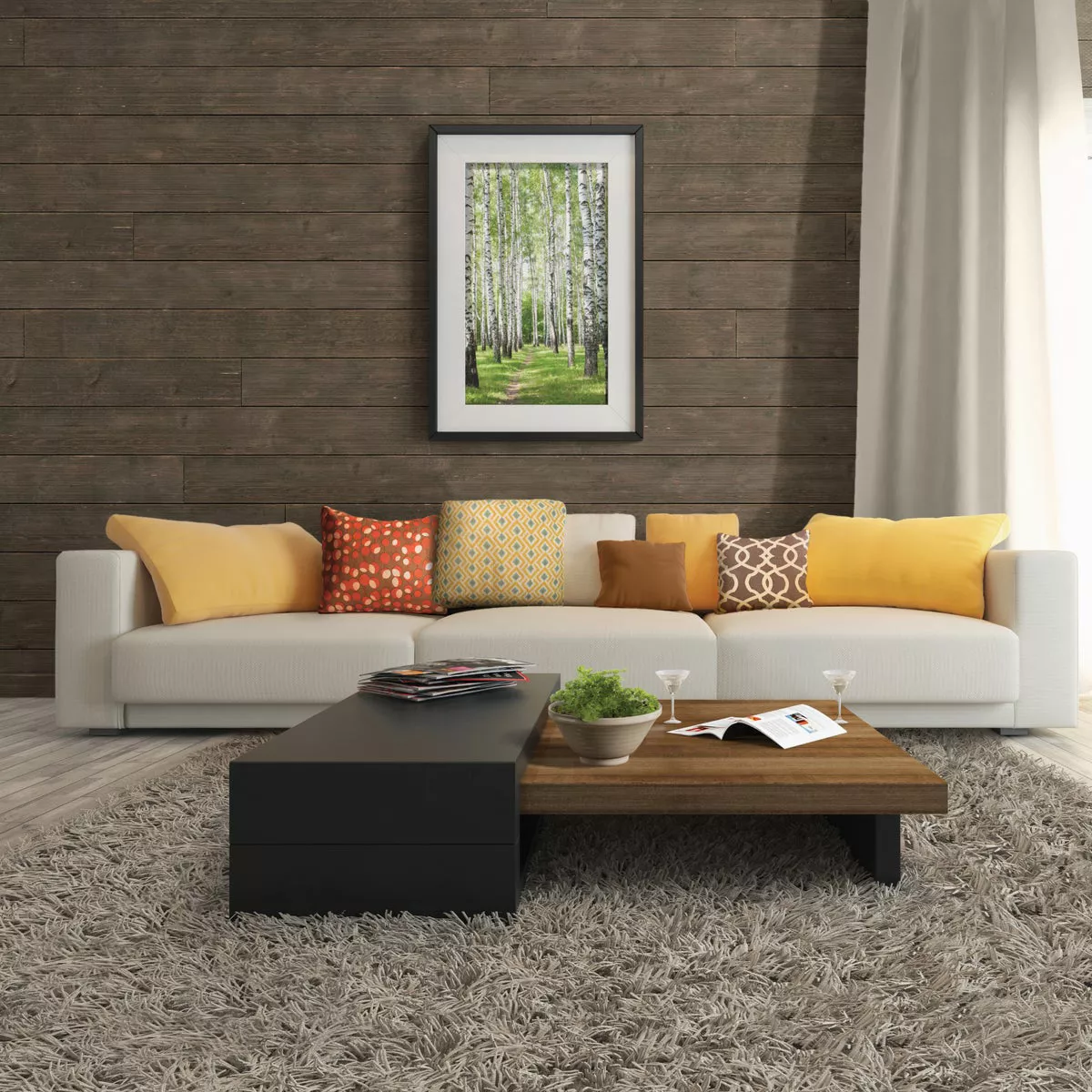 UFP-Edge 6 In. W x 8 Ft. L x 1 In. Thick Brown Wood Rustic Shiplap Board (18.48 Sq. Ft./6-Pack) - photo 2