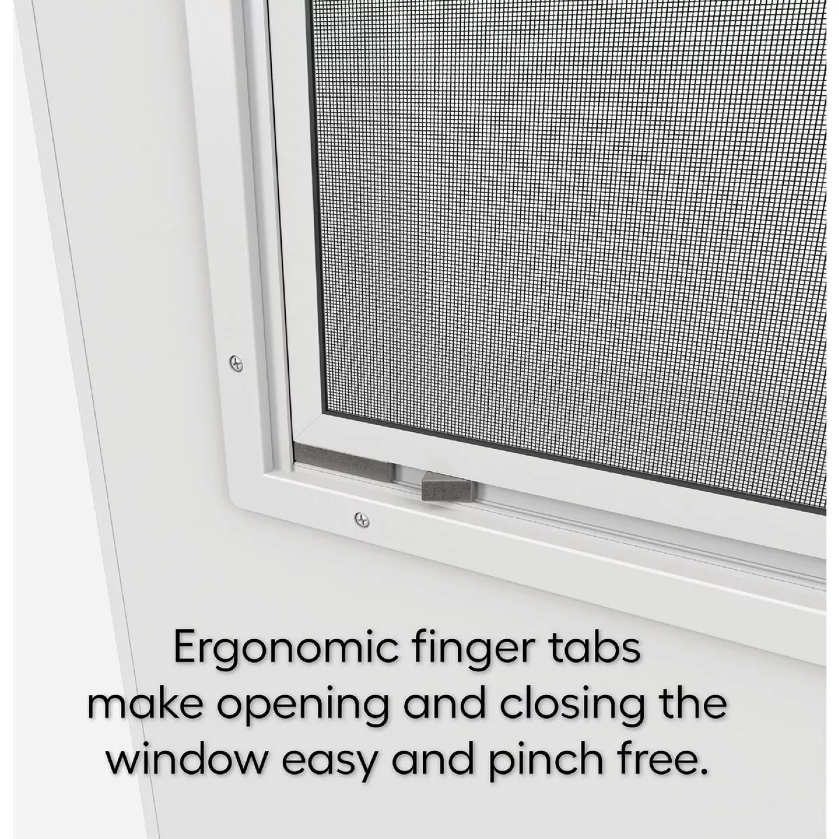 Larson 32 In. W x 80 In. H x 1 In. Thick White Self-Storing Vinyl Storm Door - photo 2