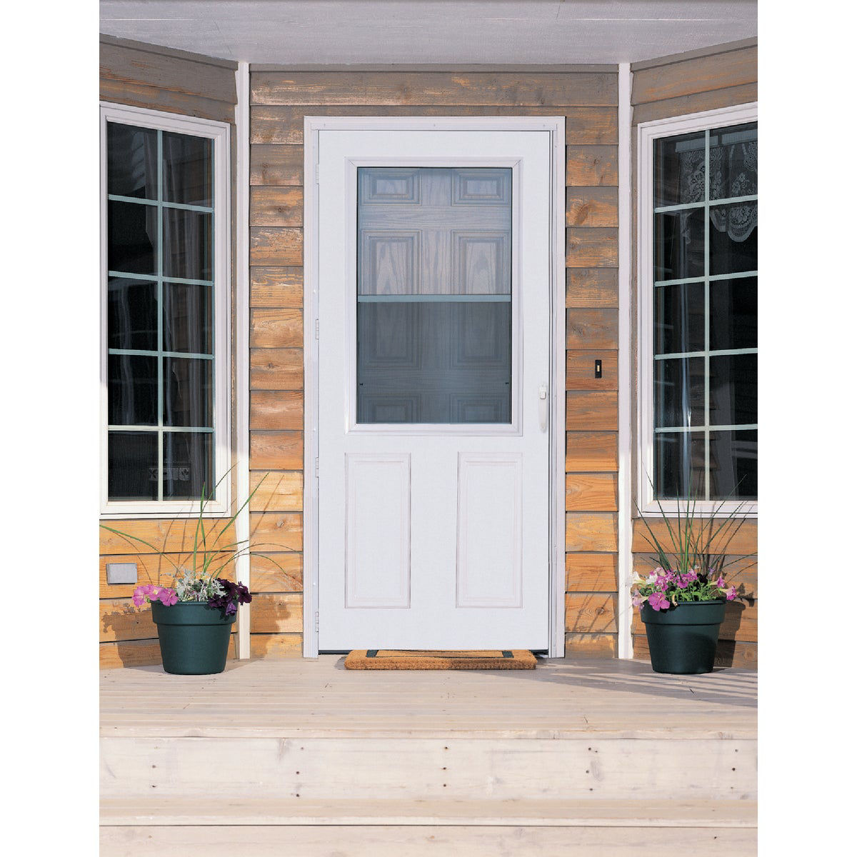 Larson Lifestyle MULTI-VENT 32 In. W x 80 In. H x 1 In. Thick White Mid ...