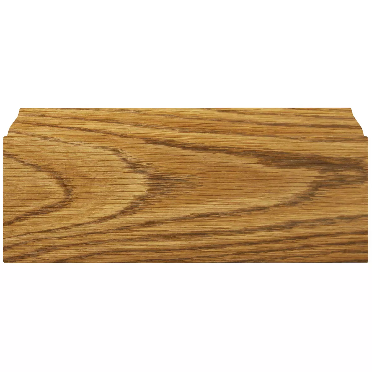 Inteplast Building Products 1/2 In. W. x 3-7/16 In. H. x 8 Ft. L. Ultra Oak Polystyrene Colonial Base Molding - photo 3