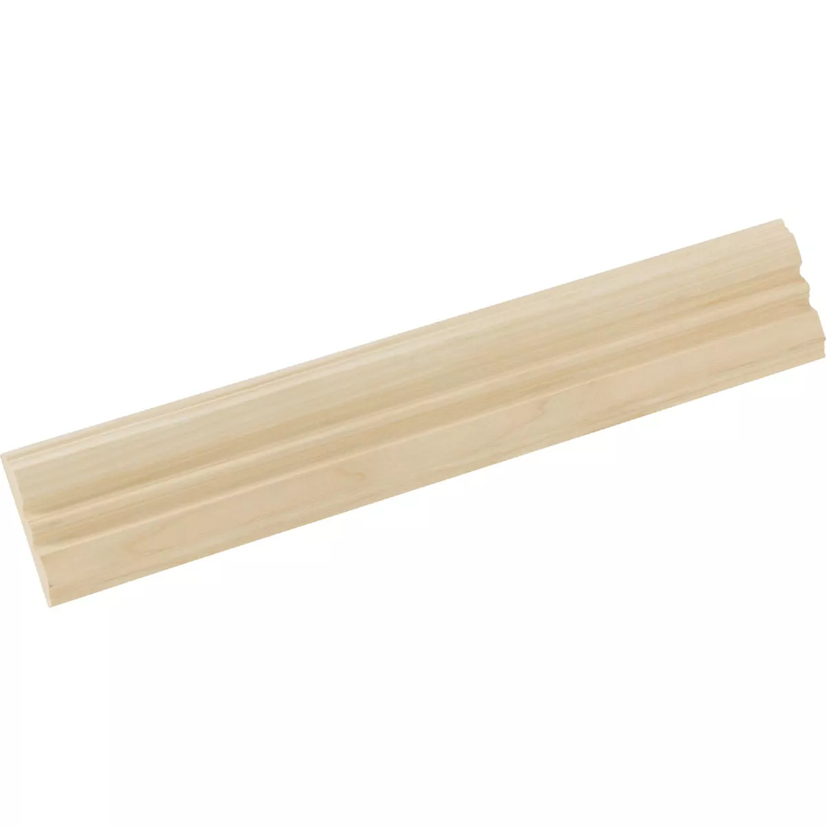 House of Fara 11/16 In. W. x 3 In. H. x 8 Ft. L. Natural Hardwood Fluted Wood Casing - photo 2
