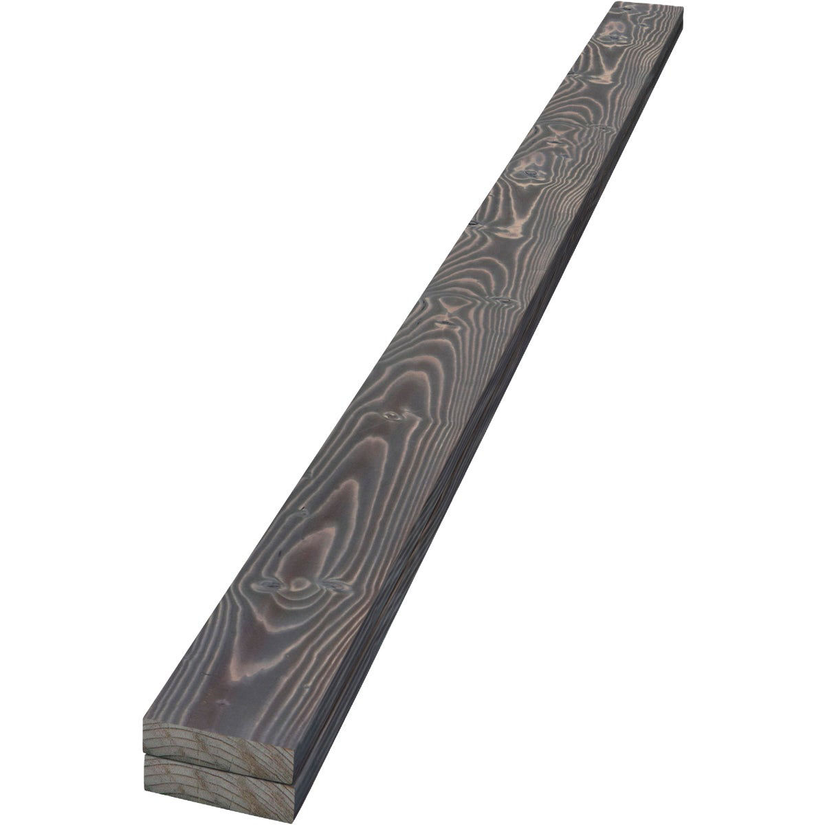 UFPEdge 4 In. W x 8 Ft. L x 1 In. Thick Charred Ash Wood Trim Board (2Pack) Do it Best