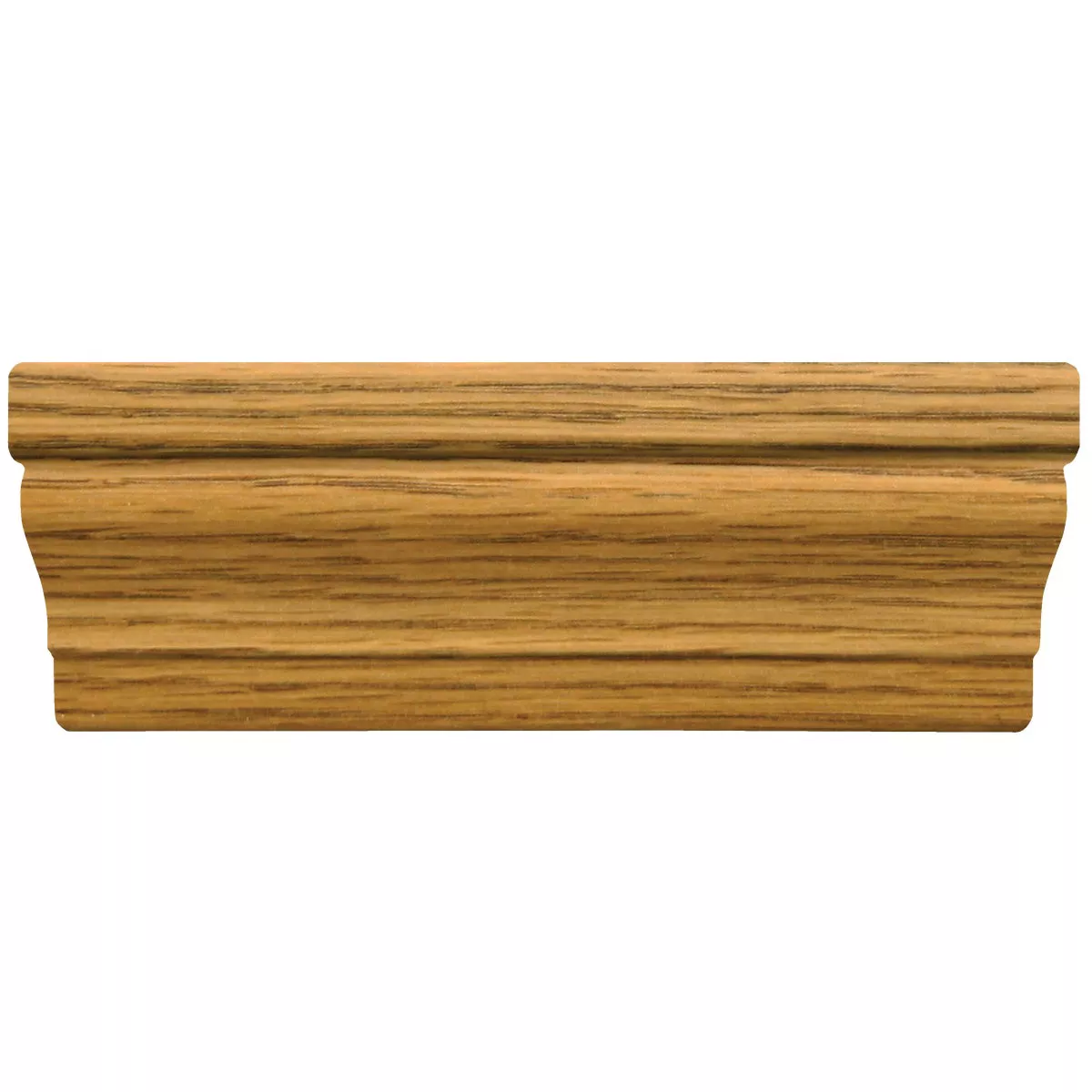 Inteplast Building Products 11/16 In. W. x 2-3/8 In. H. x 7 Ft. L. Ultra Oak Polystyrene Colonial Casing - photo 3