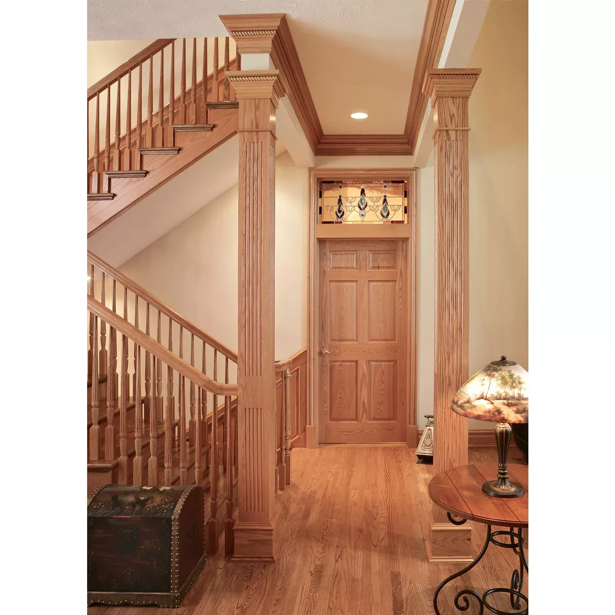 House of Fara 3/4 In. W. x 1-3/4 In. H. x 8 Ft. L. Solid Red Oak Crown Molding - photo 3