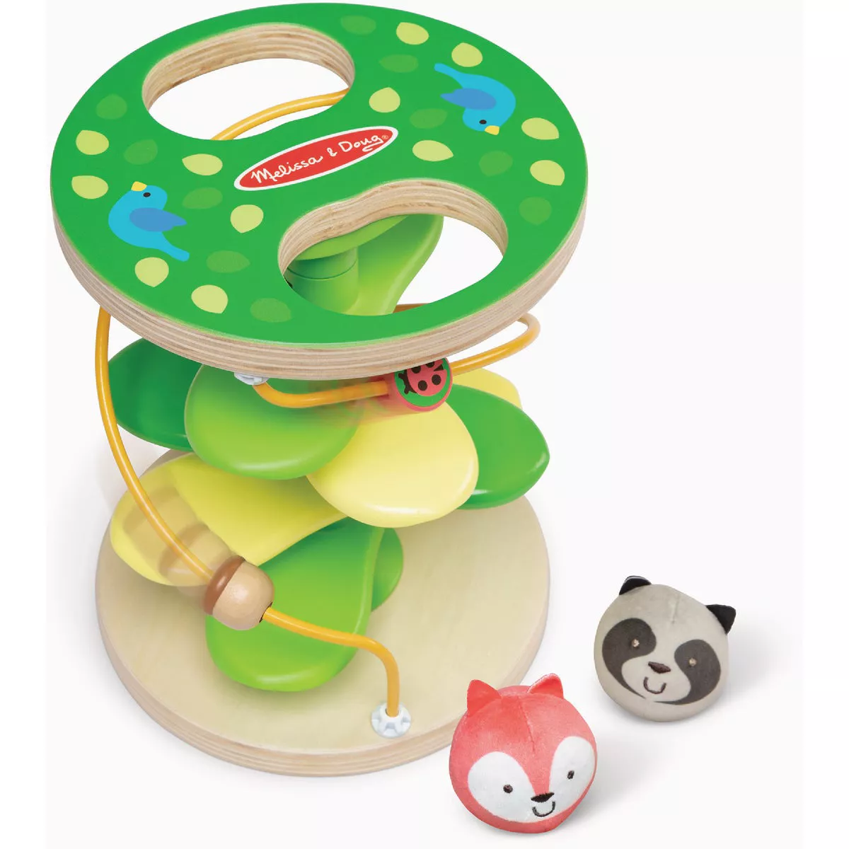 Melissa & Doug Rollables Wood Treehouse Twirl