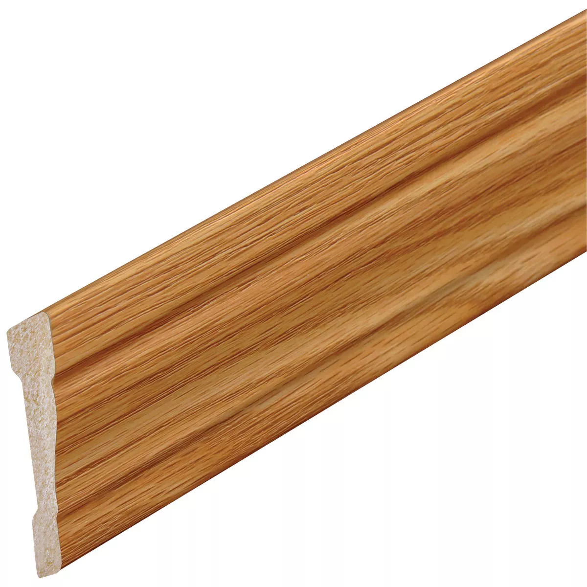 Inteplast Building Products 11/16 In. W. x 2-3/8 In. H. x 7 Ft. L. Majestic Oak Polystyrene Colonial Casing - photo 2