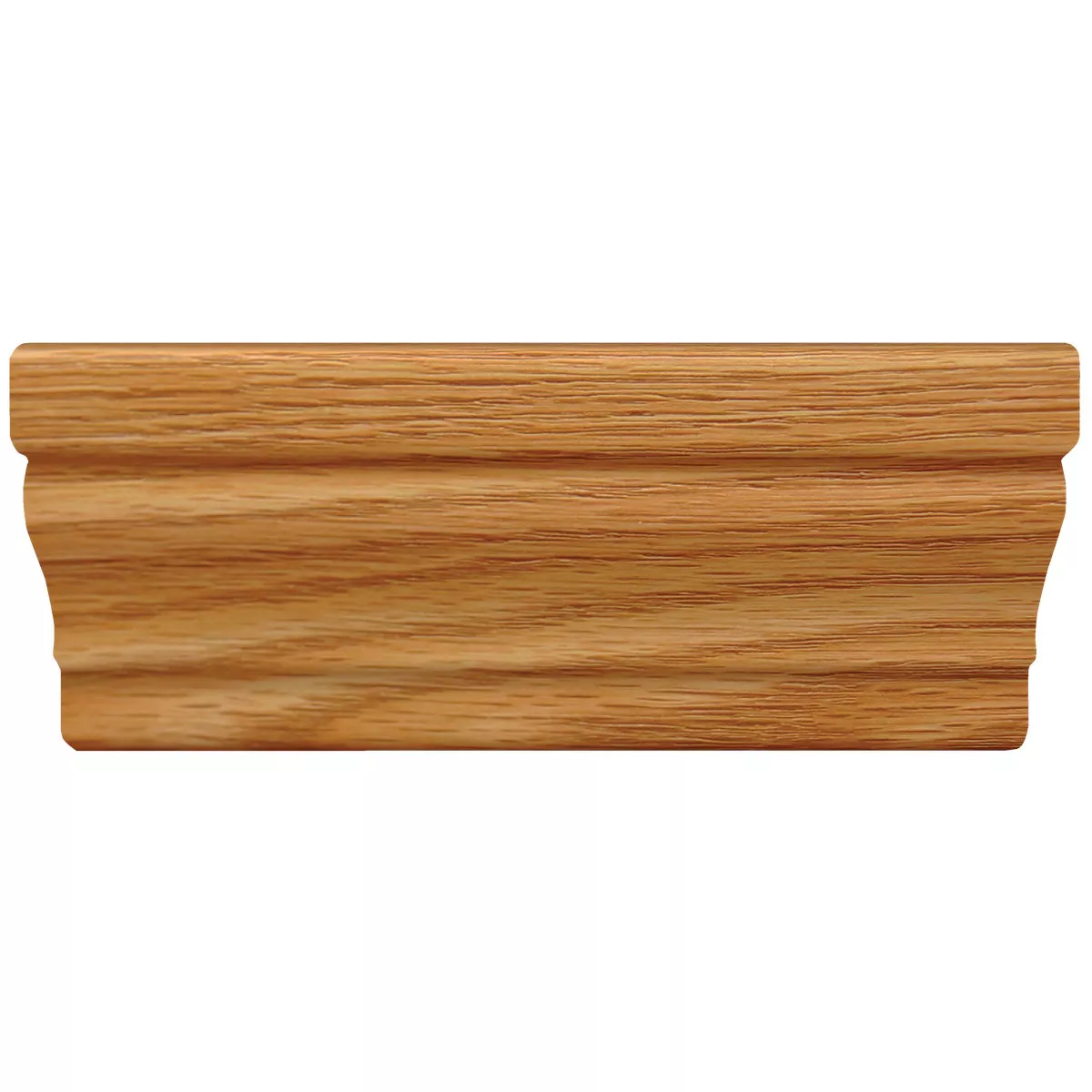Inteplast Building Products 11/16 In. W. x 2-3/8 In. H. x 7 Ft. L. Majestic Oak Polystyrene Colonial Casing - photo 3