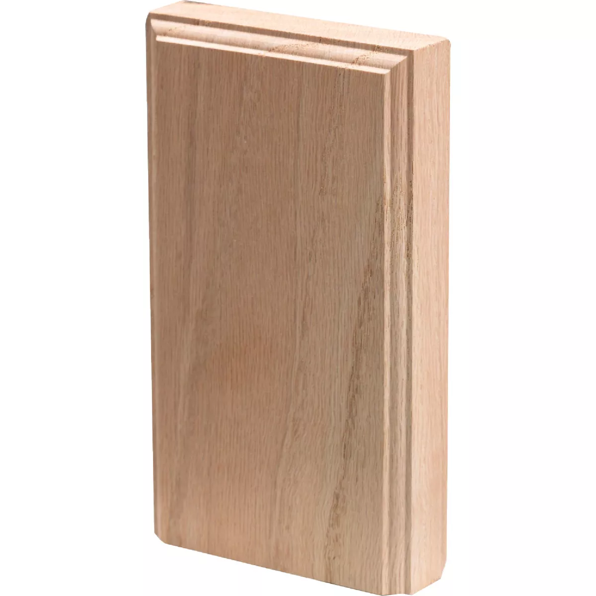 House of Fara 7/8 In. W. x 3-1/2 In. H. x 6 In. L. Oak Plinth Block - photo 2