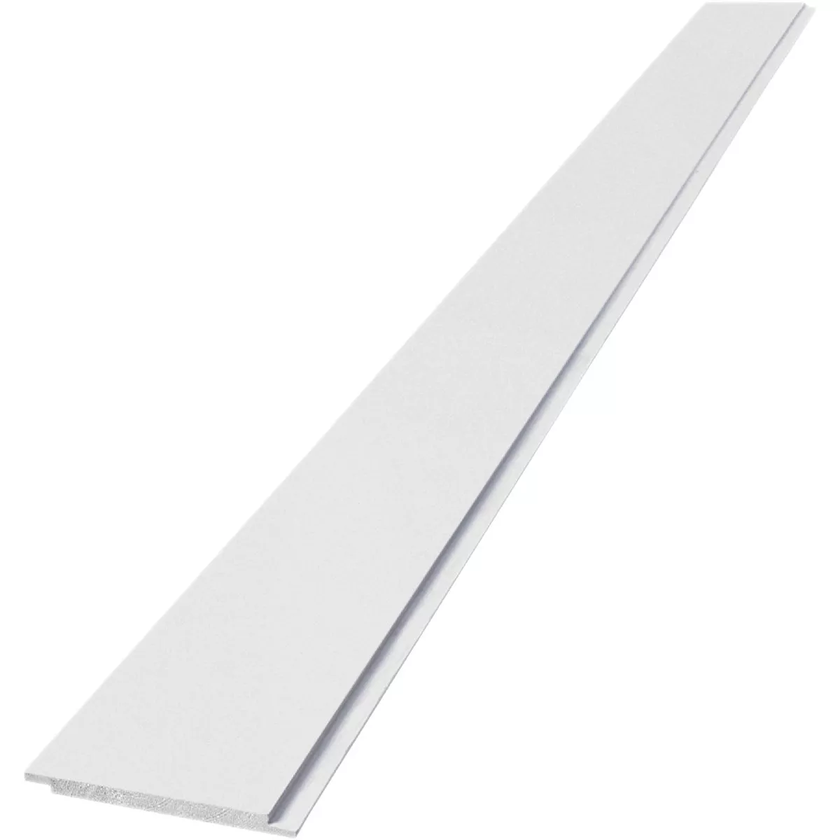 UFP-Edge Timeless Nickel Gap 8 In. W x 8 Ft. L x 1 In. Thick Primed Finger-Jointed Pine Shiplap Board (4-Pack) - photo 2