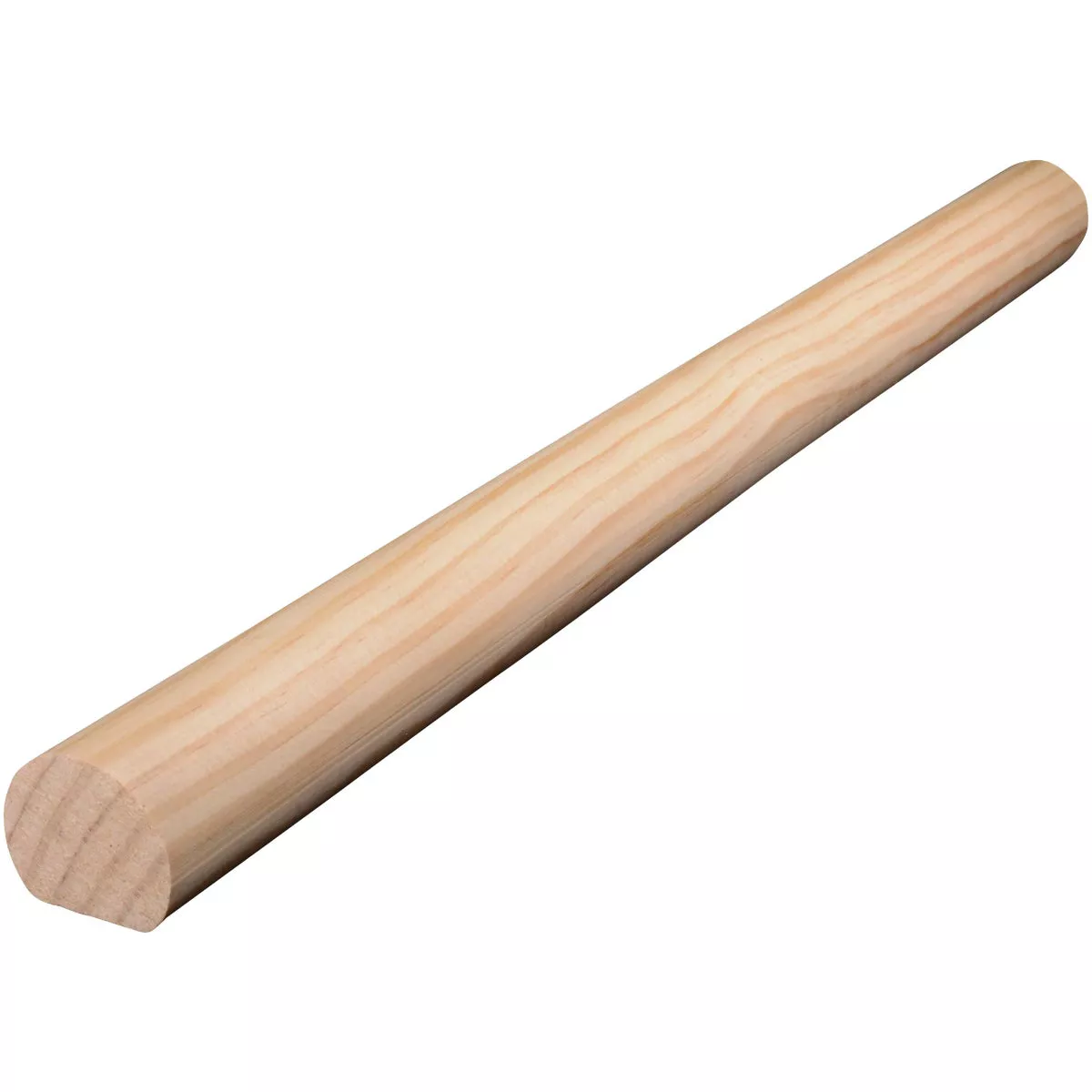 Alexandria Moulding 1-1/2 In. x 1-11/16 In. x 8 Ft. Solid Pine Handrail