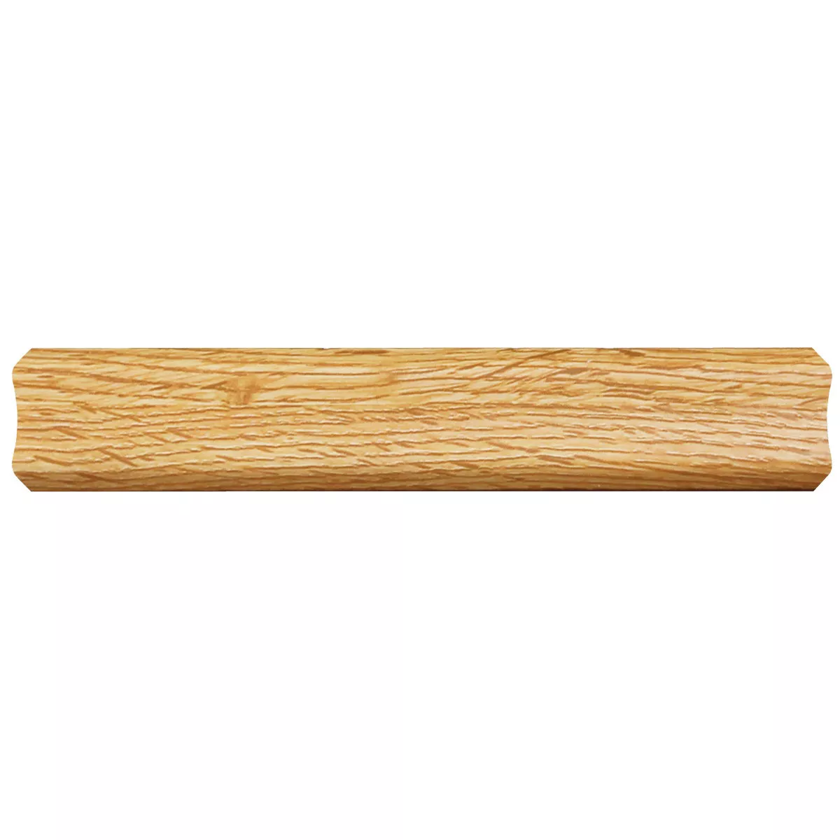 Inteplast Building Products 5/16 In. x 7/8 In. x 8 Ft. Majestic Oak Polystyrene Inside Corner Molding - photo 3