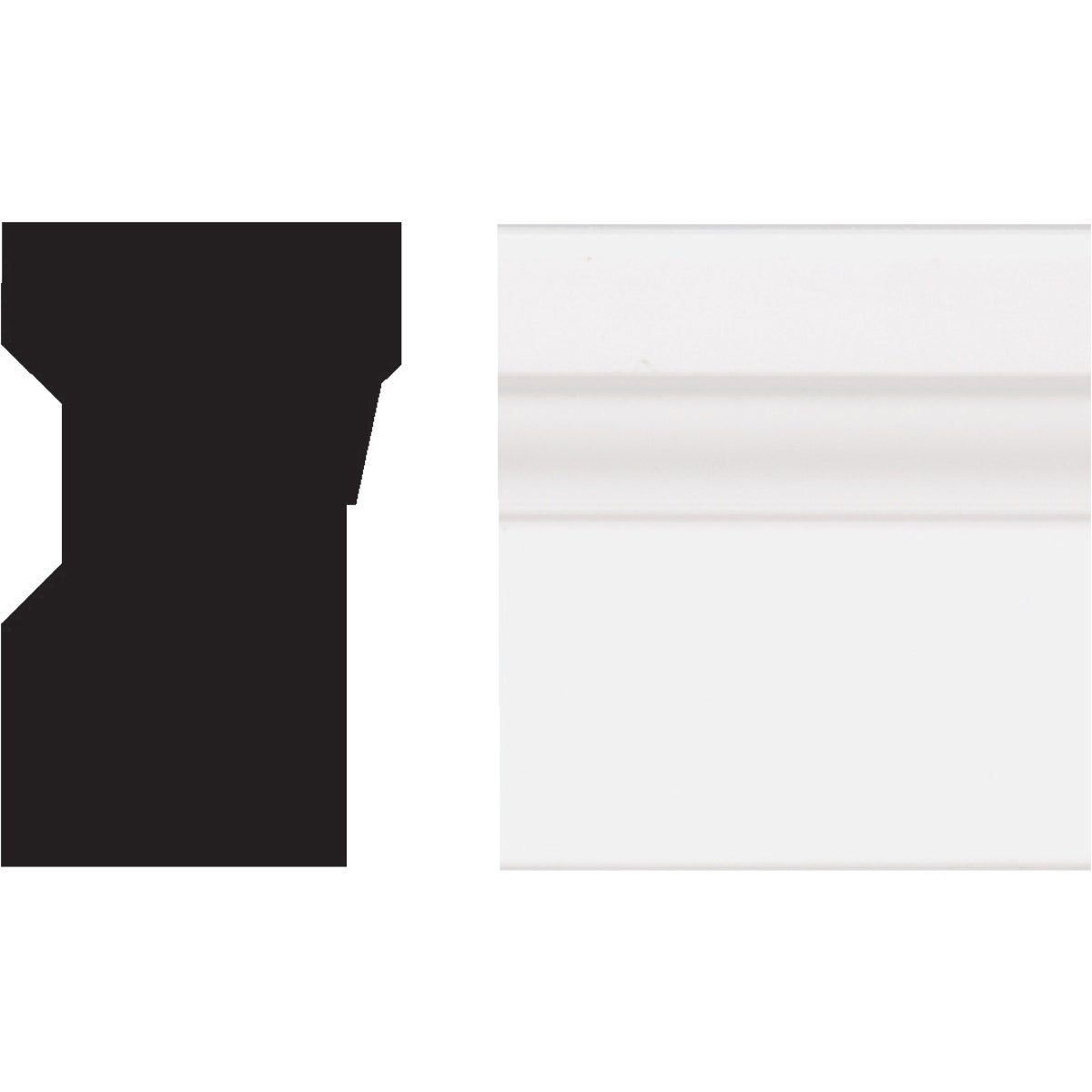 Royal 2 In. x 10 Ft. PVC Brick Molding Do it Best