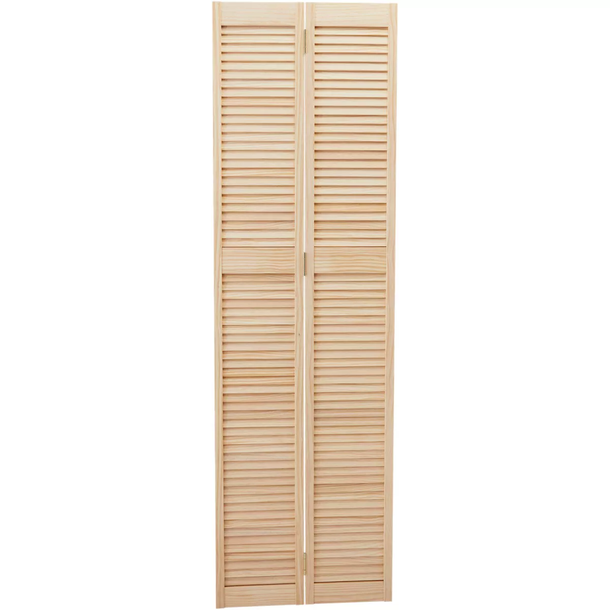 Alexandria Moulding 24 In. W. x 80 In. H. Natural Pine Bi-Fold Door