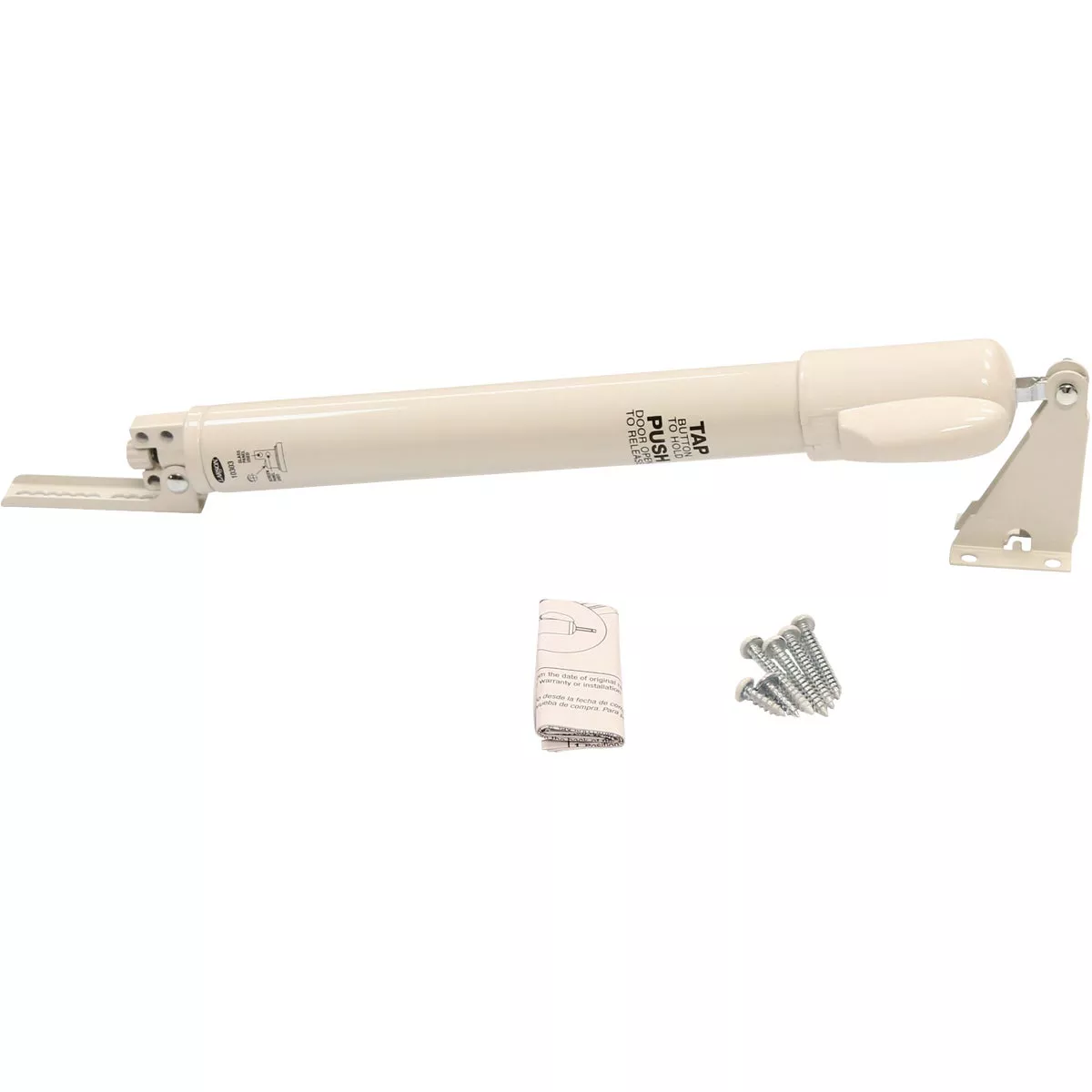 Larson White Standard Duty Storm Door Closer with Hold Open