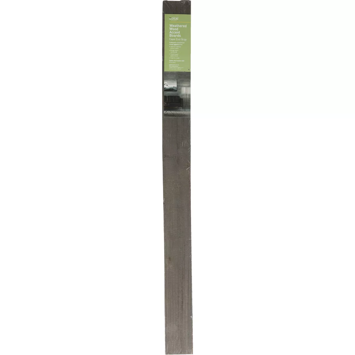 UFP-Edge 1/2 In. x 4 In. x 4 Ft. Gray Weathered Wood Accent Board (8-Pack) - photo 2
