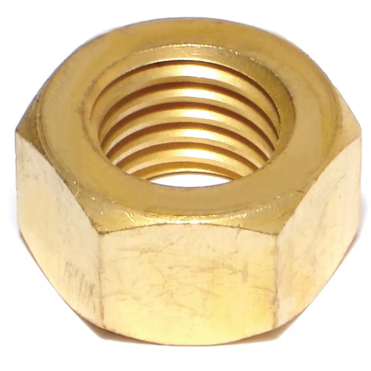 Midwest Fastener 3/4 In.-10 Brass Coarse Thread Finished Hex Nuts