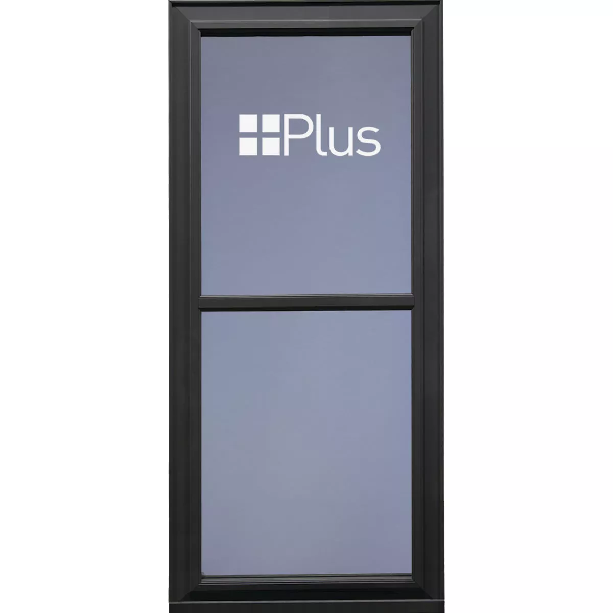 Larson Easy Vent XTR 36 In. W x 81 In. H x 1-7/8 In. Thick Graphite Full View Aluminum Storm Door