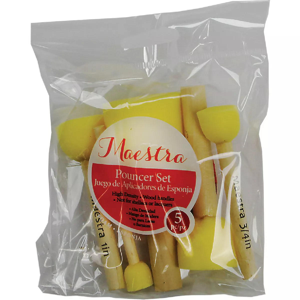 Linzer Maestra Round Artist Brush (5-Pieces)