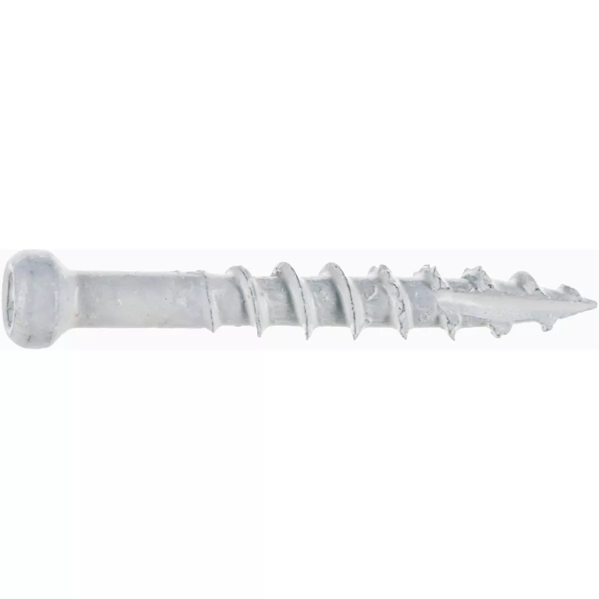 Midwest Fastener #8 x 1-1/4 In. White XL1500 Coated Steel Star Drive Saberdrive Trim Head Screws