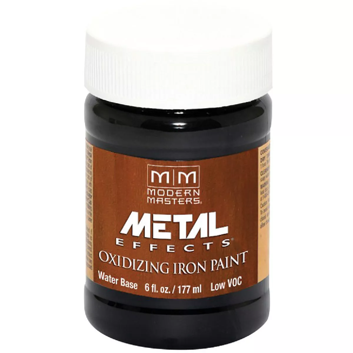 Modern Masters Metal Effects Iron Flat Hobby Paint, 6 Oz.